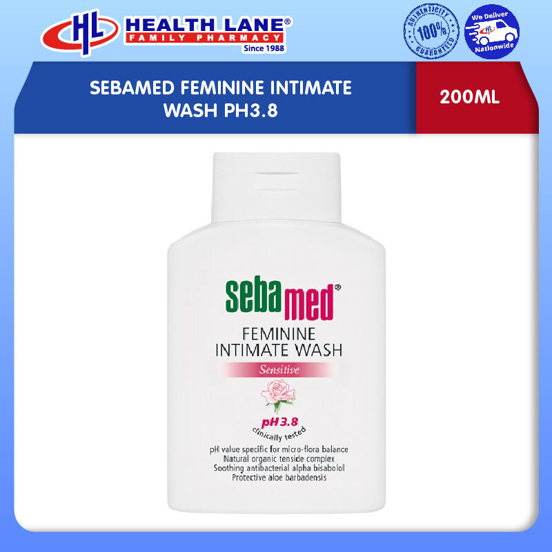 SEBAMED FEMININE INTIMATE SABUN PH3.8 (200ML)